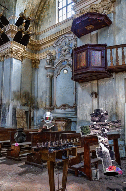 Church — Animated Collage